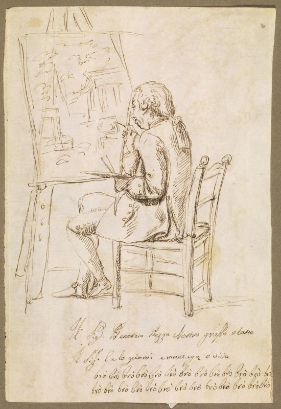 Scuola veneta, sec. XVIII  - Auction Works on paper: 15th to 19th century drawings, paintings and prints - Pandolfini Casa d'Aste