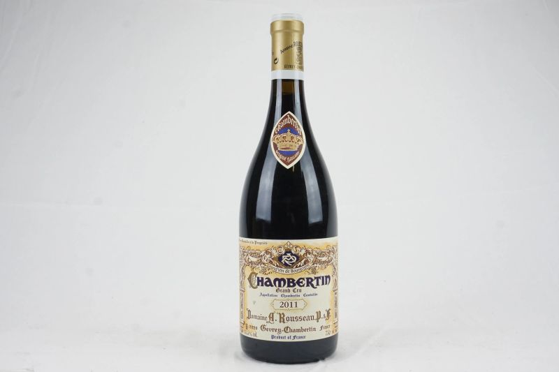      Chambertin Domaine Armand Rousseau 2011   - Auction Il Fascino e l'Eleganza - A journey through the best Italian and French Wines - Pandolfini Casa d'Aste