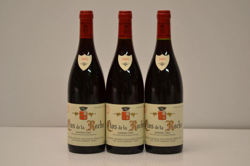 Clos de la Roche Domaine Armand Rousseau 2001  - Asta Una Straordinaria Selezione di Vini Pregiati da Cantine Italiane - Pandolfini Casa d'Aste