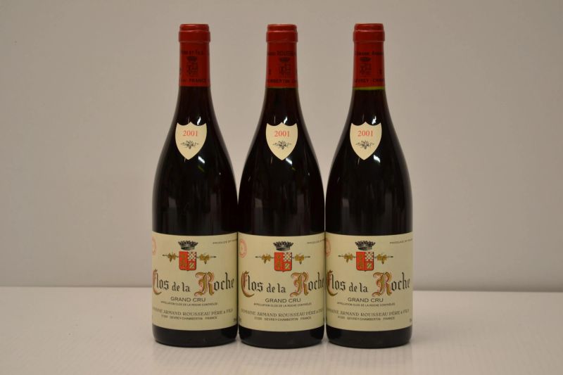 Clos de la Roche Domaine Armand Rousseau 2001  - Auction An Extraordinary Selection of Finest Wines from Italian Cellars - Pandolfini Casa d'Aste