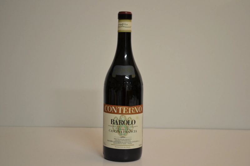 Barolo Francia Giacomo Conterno 2006  - Asta Una Prestigiosa Selezione di Vini e Distillati da Collezioni Private - Pandolfini Casa d'Aste