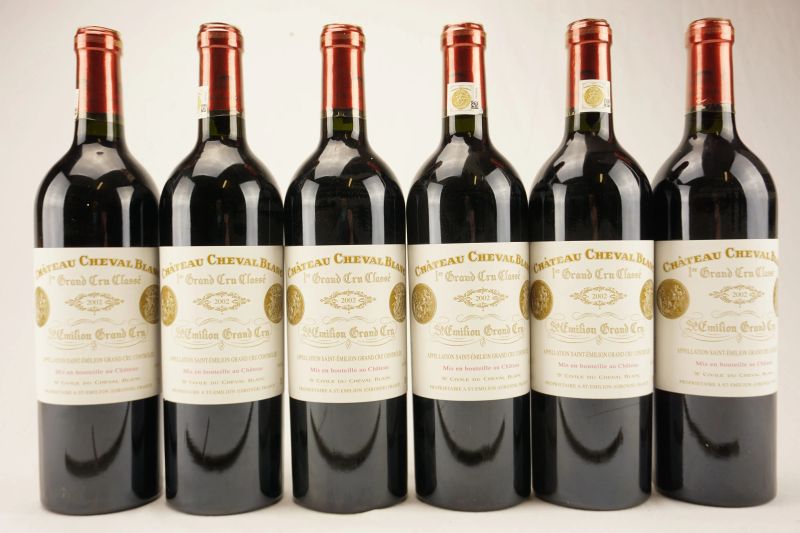      Ch&acirc;teau Cheval Blanc 2002   - Asta L'Arte del Collezionare - Vini italiani e francesi da cantine selezionate - Pandolfini Casa d'Aste