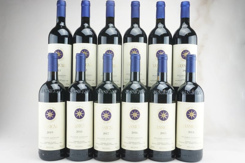 Sassicaia Tenuta San Guido  - Auction L'Armonia del Tempo | FINEST AND RAREST WINES - Pandolfini Casa d'Aste