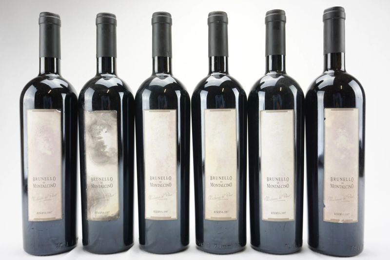      Brunello di Montalcino Riserva Madonna del Piano 1997   - Auction The Art of Collecting - Italian and French wines from selected cellars - Pandolfini Casa d'Aste