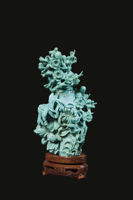      VASO CON COPERCHIO, CINA, TARDA DINASTIA QING, SEC. XIX-XX   - Auction Asian Art - &#19996;&#26041;&#33402;&#26415; - Pandolfini Casa d'Aste