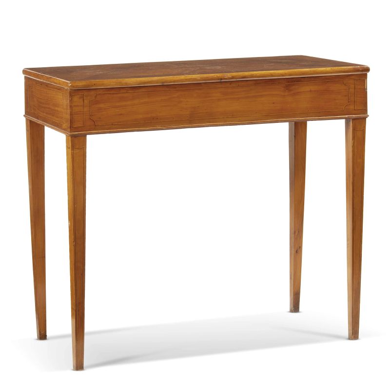 A VENETIAN WORKING TABLE, EARLY 19TH CENTURY  - Auction ONLINE AUCTION | ARREDARE CON STILE. MOBILI E OGGETTI D'ARTE - Pandolfini Casa d'Aste