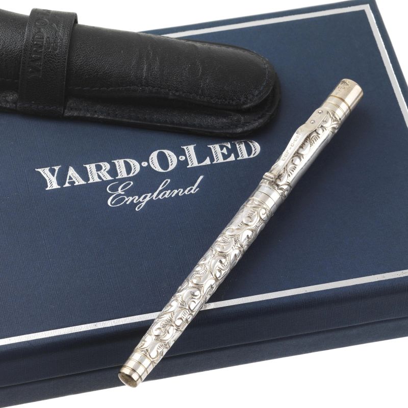 Yard O Led : YARD-O-LED VICEROY STANDARD STERLING SILVER FOUNTAIN PEN  - Auction ONLINE AUCTION | COLLECTIBLE PENS - Pandolfini Casa d'Aste