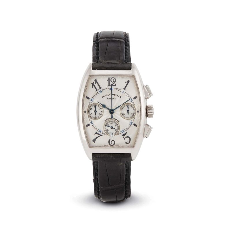 Franck Muller : 



FRANK MULLER CHRONOGRAPHE REF. 2852.CC.AT WHITE GOLD WRISTWATCH  - Auction WATCHES - Pandolfini Casa d'Aste