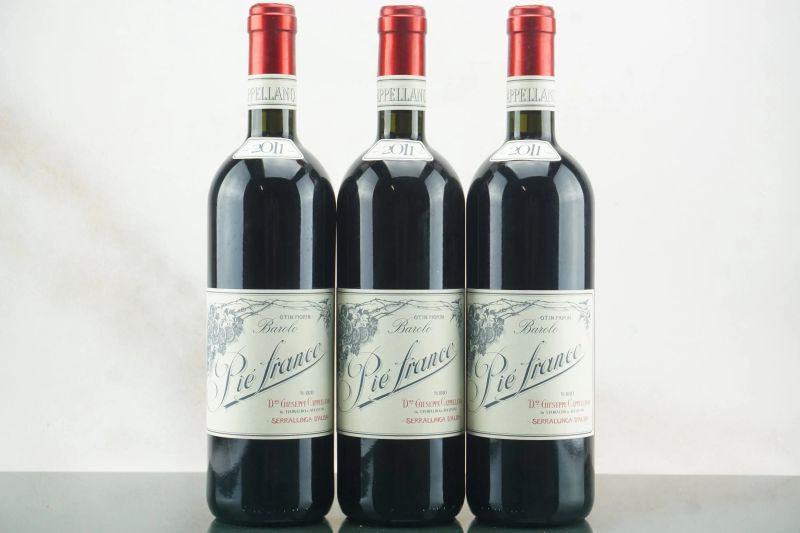 Barolo Pi&eacute; Franco Otin Fiorin Cappellano 2011  - Auction LA RAFFINATEZZA DELLA COMPLESSITA' - Fine and Rare Wine - Pandolfini Casa d'Aste