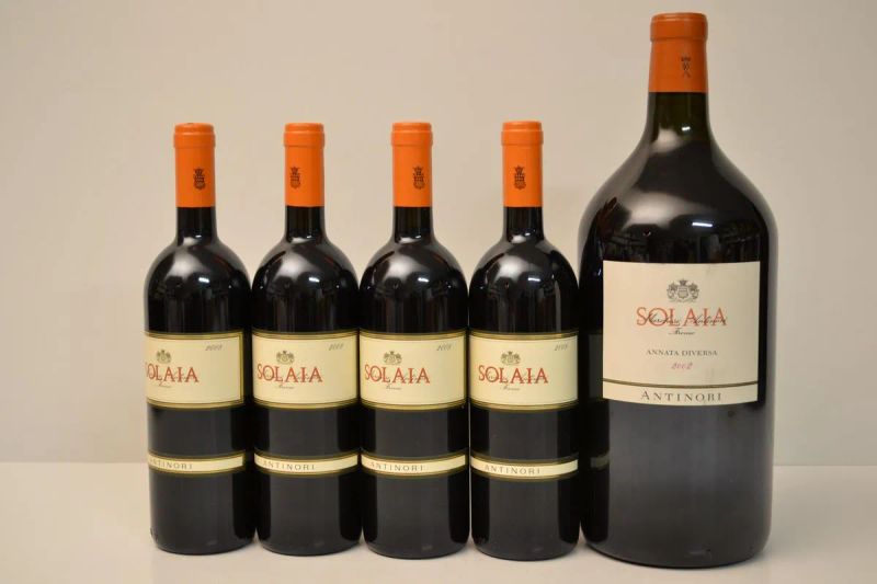 Solaia Antinori  - Asta Vini Pregiati e una Straordinaria Selezione dalla Cantina Storica di Masseto - Pandolfini Casa d'Aste