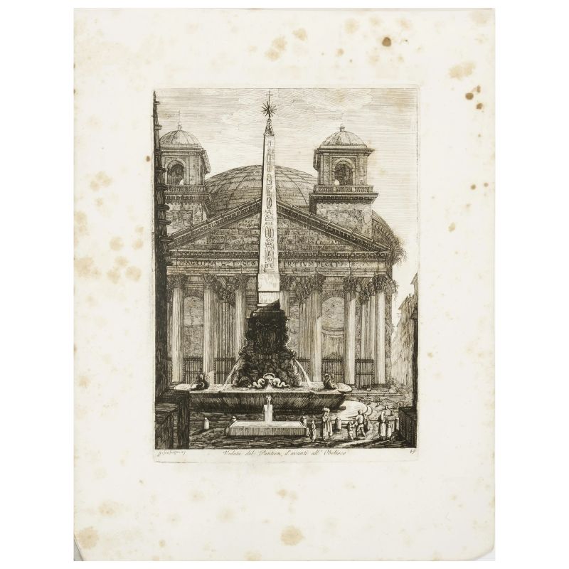 The second and best edition of Rossini’s first work, enlarged by 10 new views  - Auction BOOKS, MANUSCRIPTS AND AUTOGRAPHS - Pandolfini Casa d'Aste