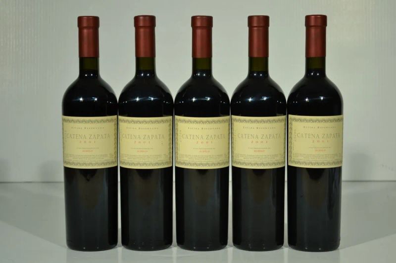 Agrelo Estiba Reservada Catena Zapata 2001  - Asta Vini pregiati e da collezione - Pandolfini Casa d'Aste