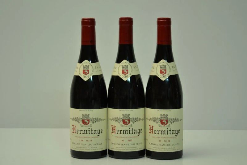 Hermitage Rouge Domaine Jean-Louis Chave 2005  - Asta VINI PREGIATI DA IMPORTANTI CANTINE ITALIANE - Pandolfini Casa d'Aste