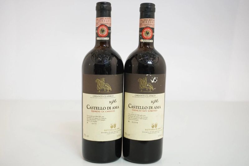 Selezione Castello di Ama 1986  - Auction Auction Time | Smart Wine - Pandolfini Casa d'Aste