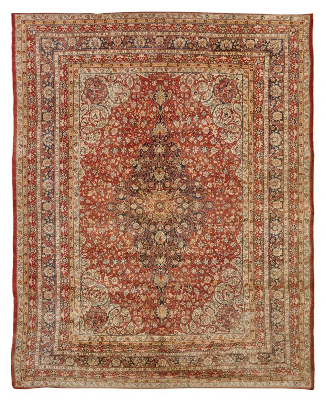 TAPPETO TABRIZ, PERSIA, 1920  - Auction TIMED AUCTION | RUGS - Pandolfini Casa d'Aste