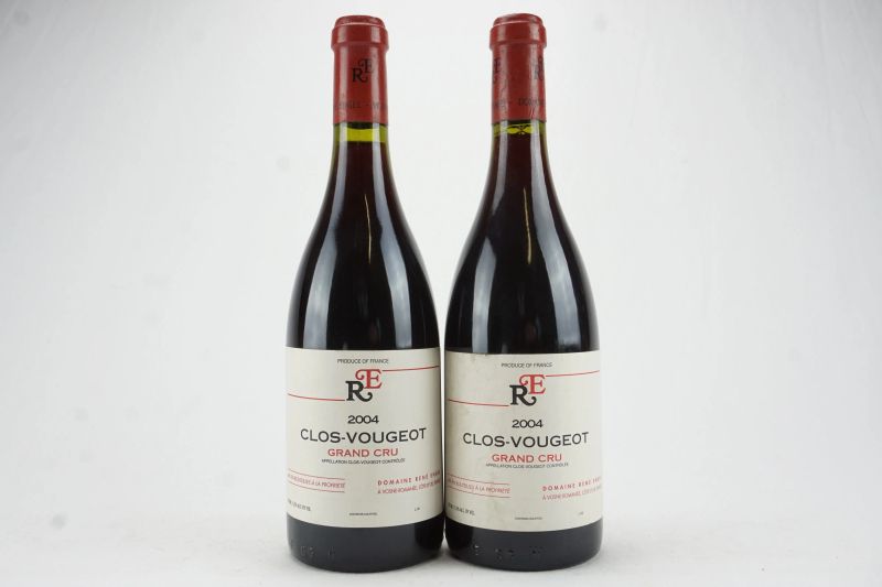      Clos Vougeot Domaine Ren&eacute; Engel 2004   - Asta L'Arte del Collezionare - Vini italiani e francesi da cantine selezionate - Pandolfini Casa d'Aste