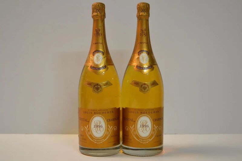 Cristal Louis Roederer 1996  - Asta Vini da Collezione da Importanti Cantine Private Italiane - Pandolfini Casa d'Aste