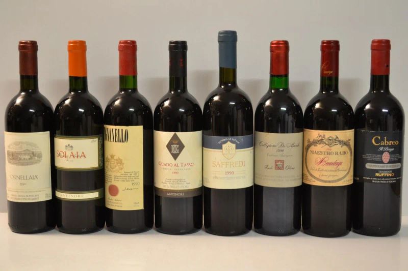 Selezione Toscana Annata 1990  - Auction Fine Wines from Important Private Italian Cellars - Pandolfini Casa d'Aste