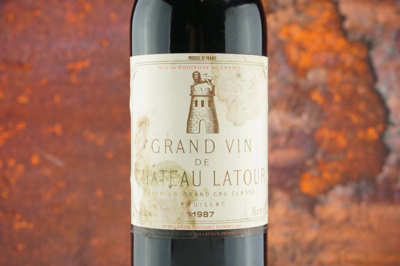 Château Latour 1987  - Asta Smart Wine 2.0 | Summer Edition - Pandolfini Casa d'Aste