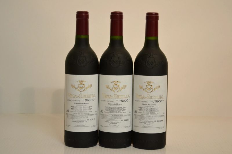 Unico Reserva Especial Vega Sicilia  - Asta Una Prestigiosa Selezione di Vini e Distillati da Collezioni Private - Pandolfini Casa d'Aste