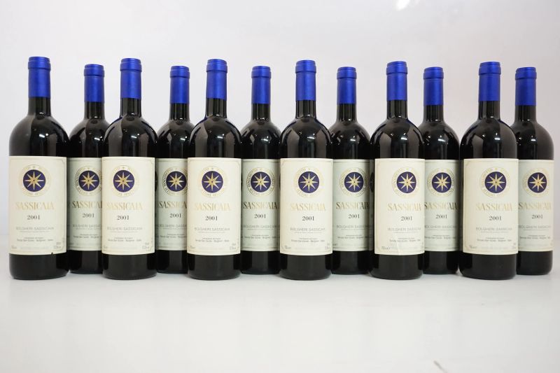      Sassicaia Tenuta San Guido 2001   - Auction Wine&Spirits - Pandolfini Casa d'Aste