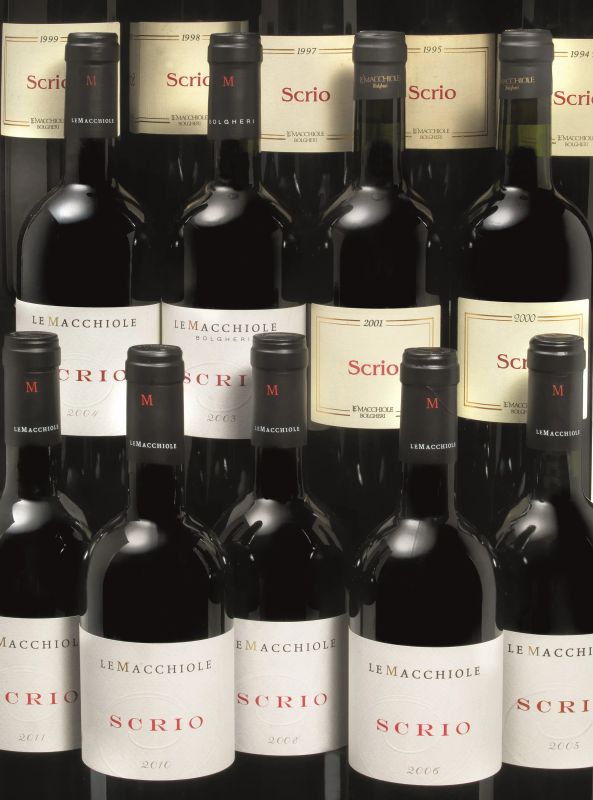 Scrio Le Macchiole  - Auction A Prestigious Selection of Wines and Spirits from Private Collections - Pandolfini Casa d'Aste