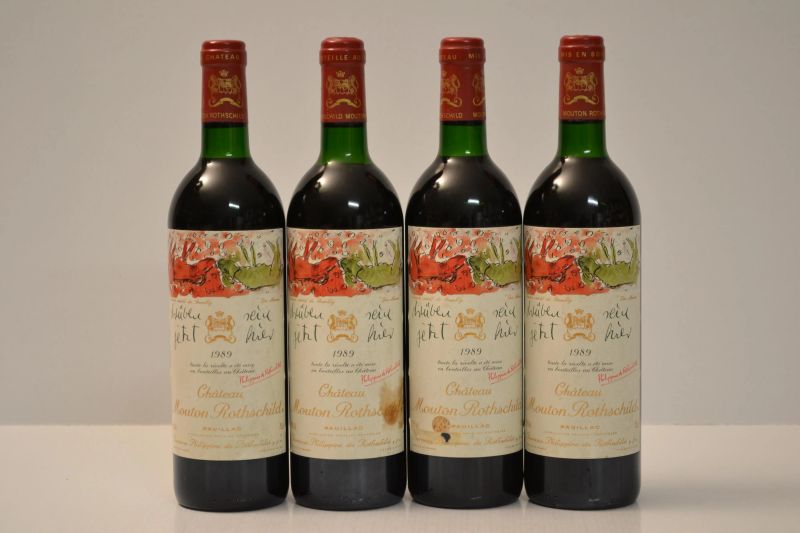 Chateau Mouton Rothschild 1989  - Auction the excellence of italian and international wines from selected cellars - Pandolfini Casa d'Aste