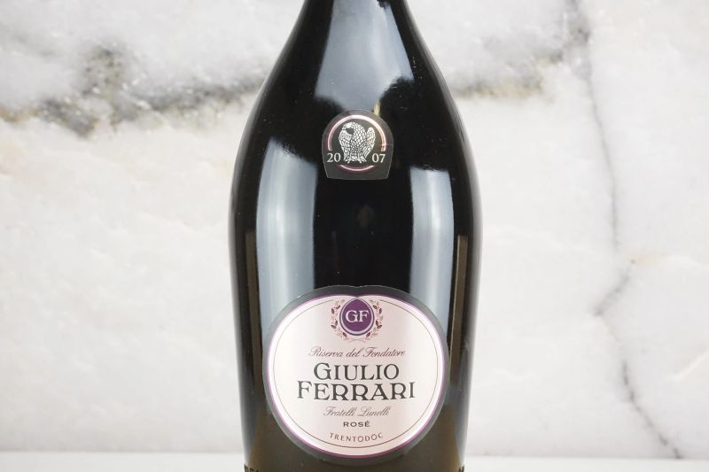 Giulio Ferrari Riserva del Fondatore Rosé 2007  - Auction Smart Wine 2.0 | Online Auction - Pandolfini Casa d'Aste