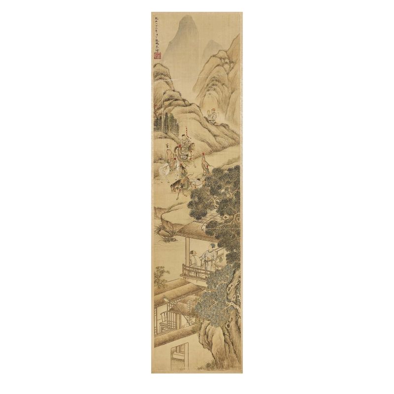 A DRAWING, CHINA, LATE QING DYNASTY, 18TH-19TH CENTURIES  - Auction ASIAN ART / &#19996;&#26041;&#33402;&#26415;   - Pandolfini Casa d'Aste