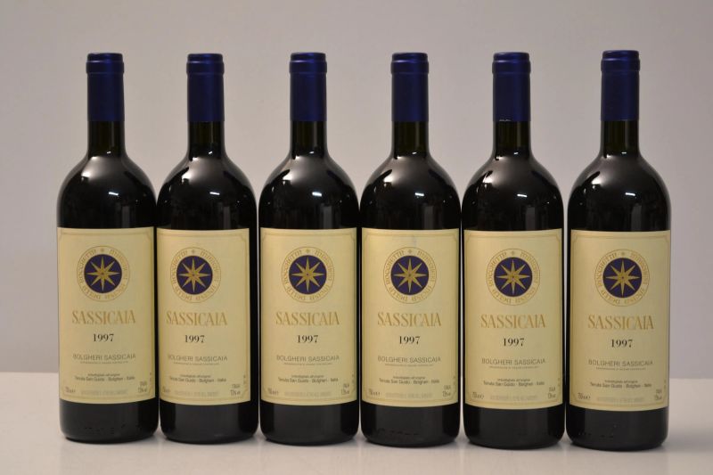 Sassicaia Tenuta San Guido 1997  - Auction the excellence of italian and international wines from selected cellars - Pandolfini Casa d'Aste