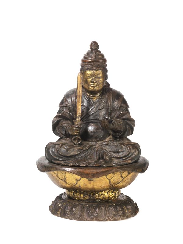 SCULTURA IN LEGNO, COREA, SEC. XIX  - Auction Asian Art - Pandolfini Casa d'Aste