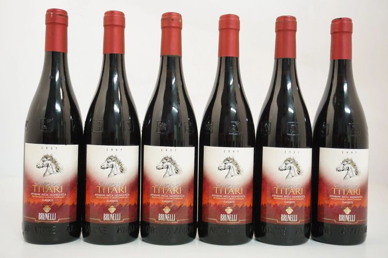      Amarone della Valpolicella Classico Campo dei T&igrave;tari Brunelli 1997   - Auction Online Auction | Smart Wine & Spirits - Pandolfini Casa d'Aste