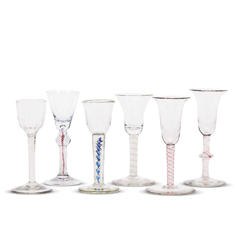 SIX VENETIAN CUPS, 18TH AND 19TH CENTURIES  - Auction furniture and works of art - Pandolfini Casa d'Aste