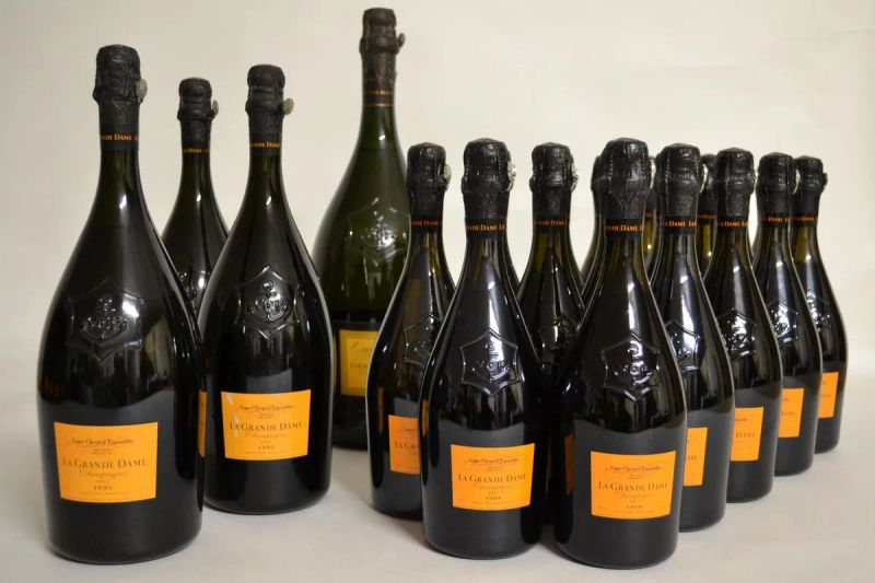 La Grande Dame Brut Veuve Clicquot Ponsardin  - Auction The passion of a life. A selection of fine wines from the Cellar of the Marcucci. - Pandolfini Casa d'Aste