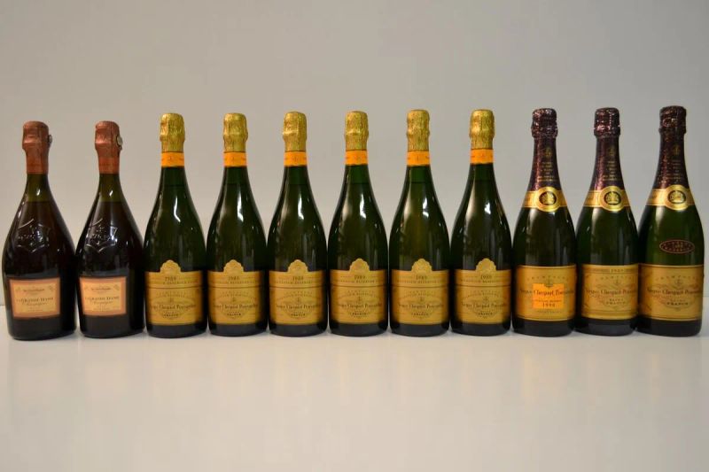 Selezione Veuve Clicquot Ponsardin  - Asta Vini e distillati da collezione da cantine selezionate - Pandolfini Casa d'Aste
