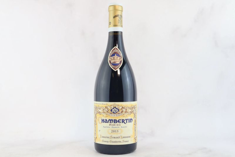



Chambertin Domaine Armand Rousseau 2015  - Auction La Joie du Vin - Fine and Rare Wine - Pandolfini Casa d'Aste