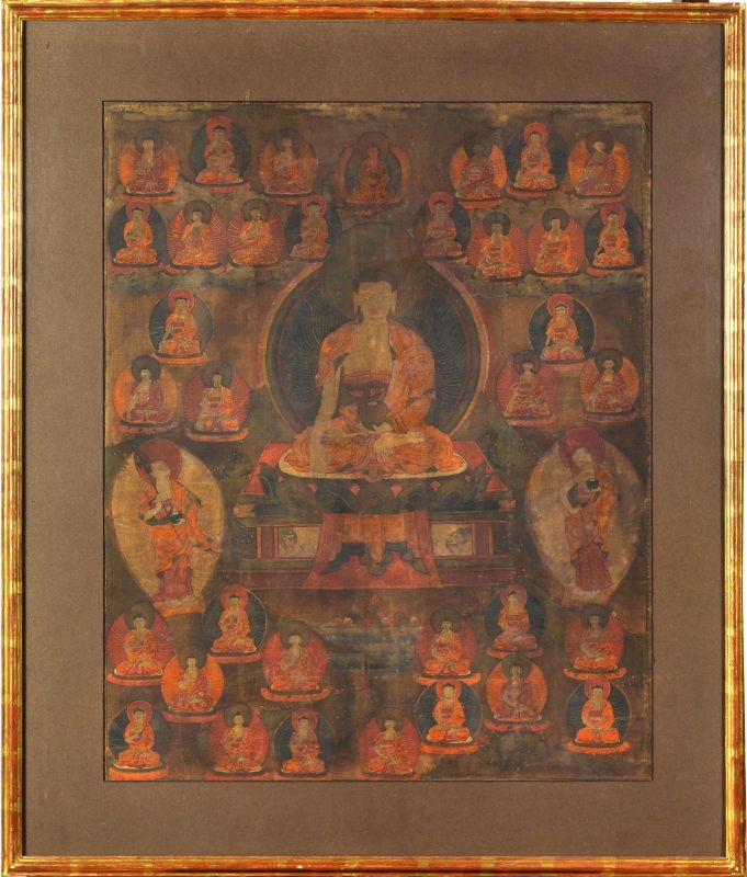      THANKA, TIBET, SEC. XX   - Auction ONLINE AUCTION | Asian Art - Pandolfini Casa d'Aste