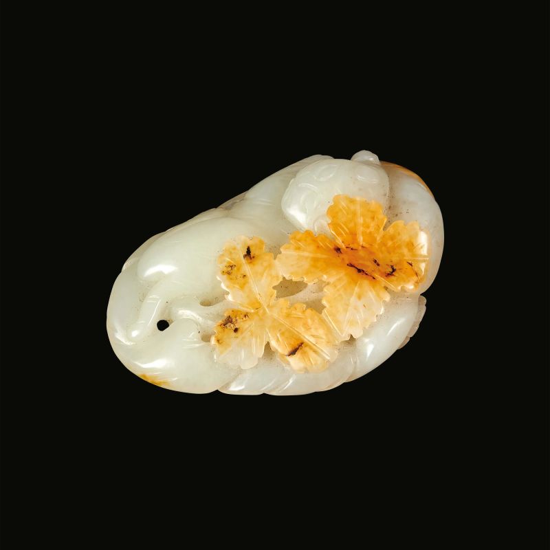 



WHITE JADE PENDANT, CHINA, QING DYNASTY, 19TH CENTURY  - Auction Asian Art | 东方艺术 - Pandolfini Casa d'Aste