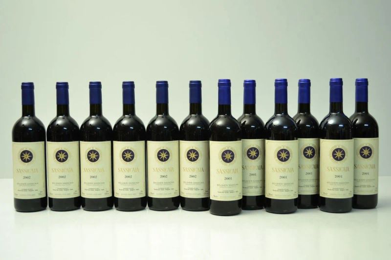 Sassicaia Tenuta San Guido  - Auction FINE WINES FROM IMPORTANT ITALIAN CELLARS - Pandolfini Casa d'Aste