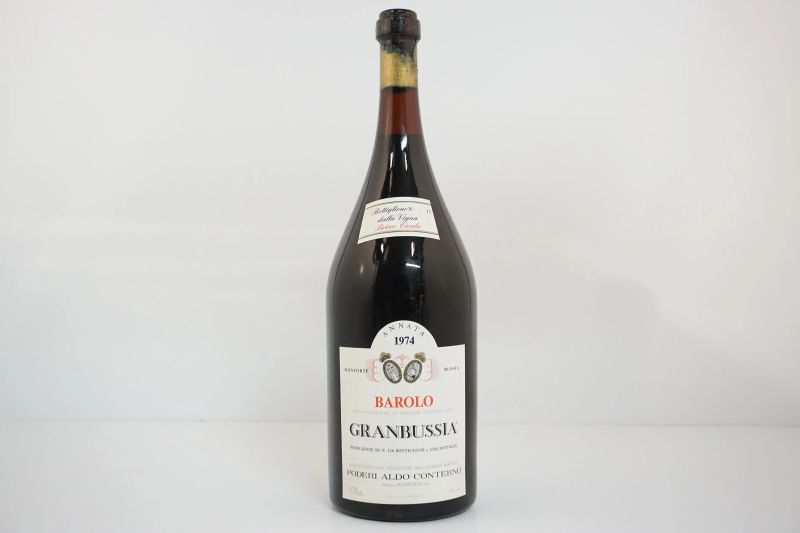 Barolo Granbussia Aldo Conterno 1974  - Auction FINE WINES AND SPIRITS - Pandolfini Casa d'Aste