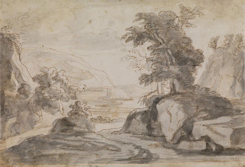      Artista del sec. XVIII   - Auction Works on paper: 15th to 19th century drawings, paintings and prints - Pandolfini Casa d'Aste