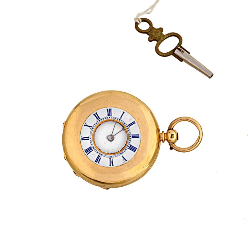 



SMALL YELLOW GOLD POCKET WATCH  - Auction WATCHES AND PENS - Pandolfini Casa d'Aste