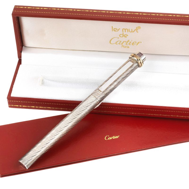 Cartier :      CARTIER TRINITY VENDOME PENNA A SFERA   - Auction TIMED AUCTION | WATCHES AND PENS - Pandolfini Casa d'Aste