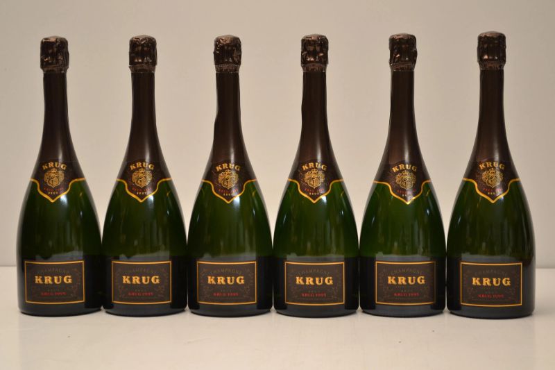Krug 1995  - Auction An Extraordinary Selection of Finest Wines from Italian Cellars - Pandolfini Casa d'Aste
