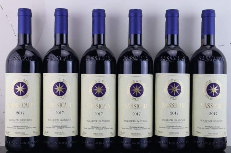 



Sassicaia Tenuta San Guido 2017  - Auction FORMA - Fine and Rare Wine - Pandolfini Casa d'Aste
