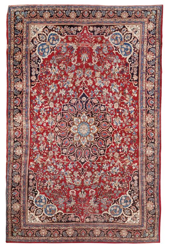 A MASHAD RUG, PERSIA, 1900  - Auction ONLINE AUCTION | RUGS - Pandolfini Casa d'Aste