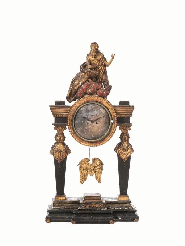 OROLOGIO DA CAMINO, FINE SECOLO XVIII  - Auction Important Furniture and Works of Art - Pandolfini Casa d'Aste