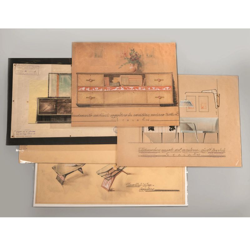 



FIVE INTERIOR DESIGNS  - Auction SPOTLIGHT DESIGN - Pandolfini Casa d'Aste