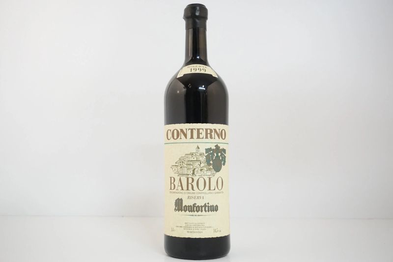Barolo Monfortino Riserva Giacomo Conterno 1999  - Auction FINE WINES AND SPIRITS - Pandolfini Casa d'Aste