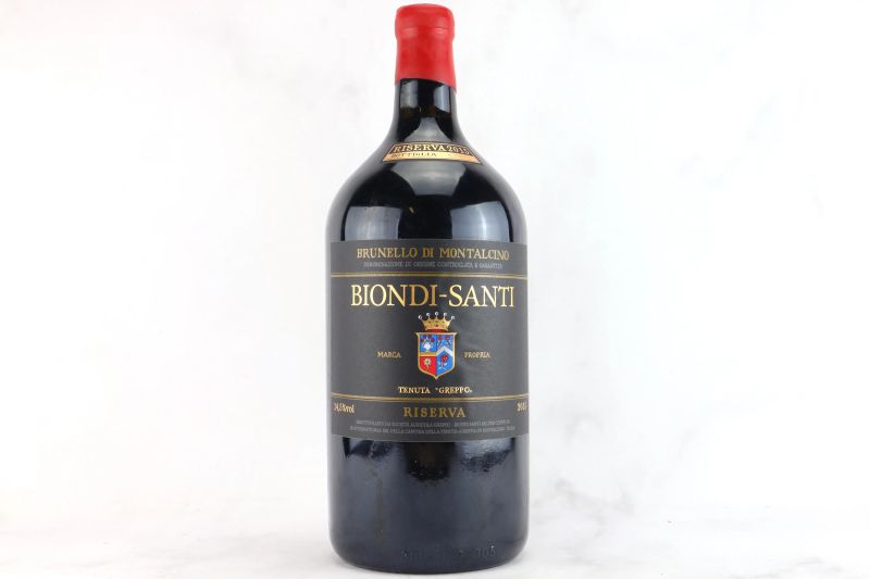 



Brunello di Montalcino Riserva Biondi Santi 2015  - Asta MATERIA - Vini Pregiati e da Collezione - Pandolfini Casa d'Aste